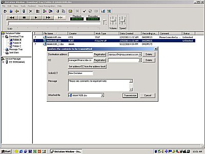 DSS Diktatsoftware für digitale Diktiergeräte
