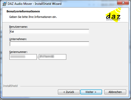 DAZ Mover - Installation