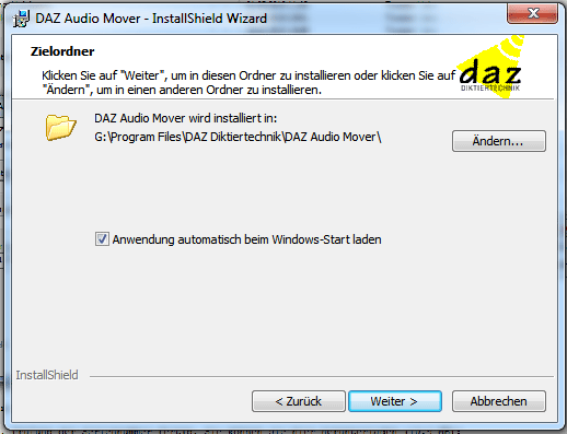 DAZ Mover - Installation